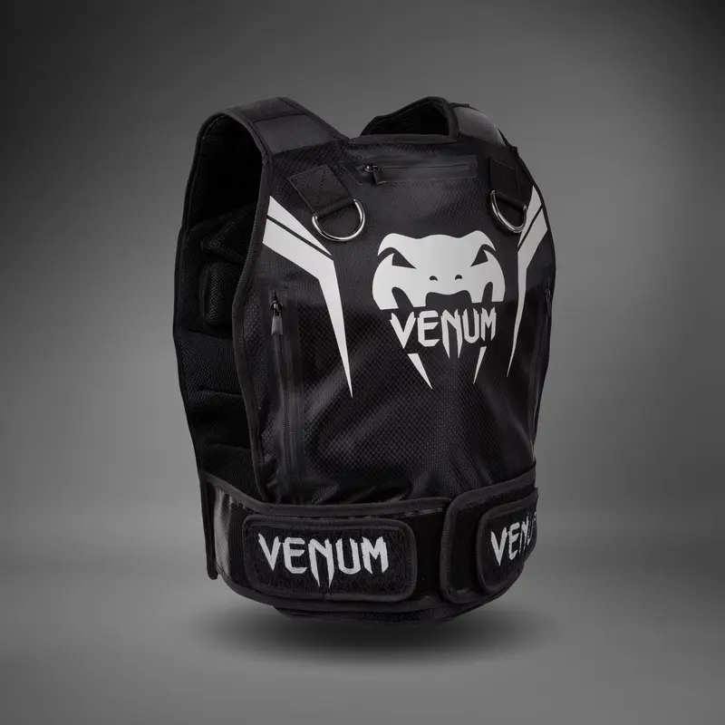 Gilet lesté Venum Elite - 10 Kilos - Noir/Blanc