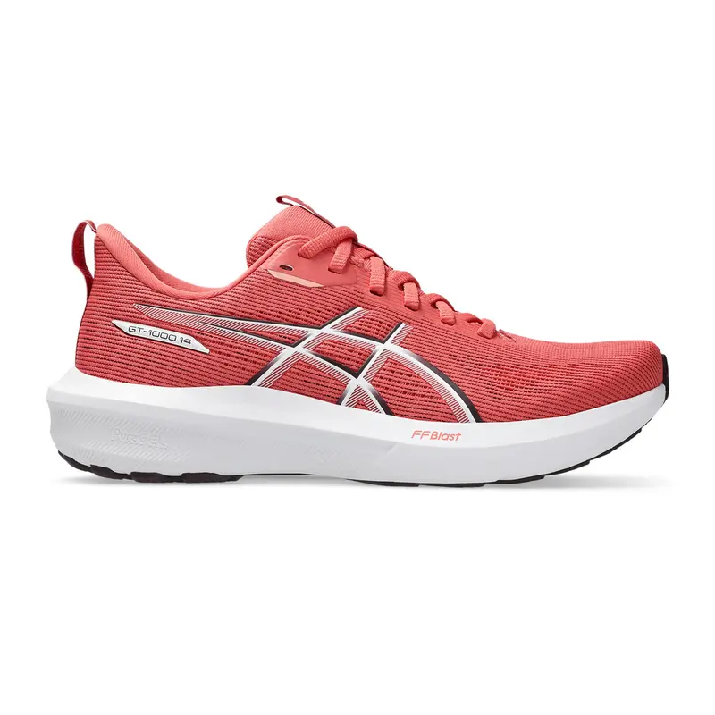 GT-1000 14 Chaussure de running avec stabilisateurs Femmes - corail, gris