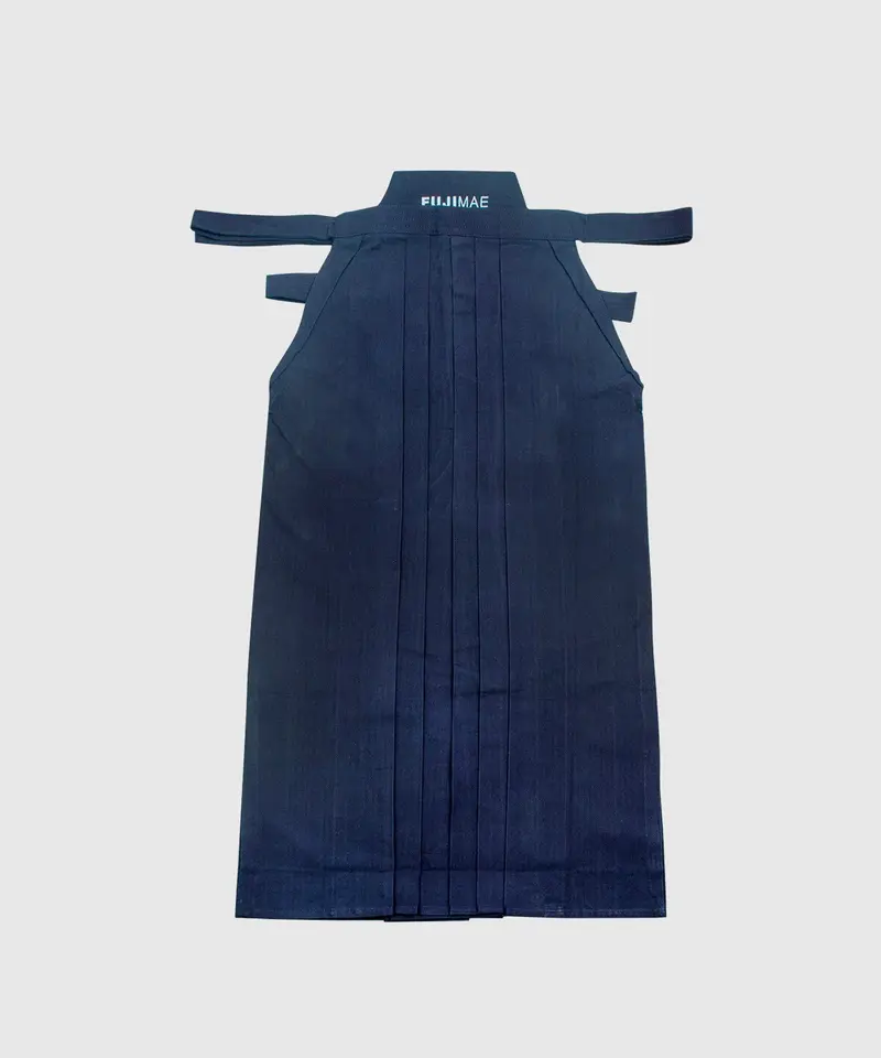 Hakama FUJIMAE - Coton lourd - Bleu nuit