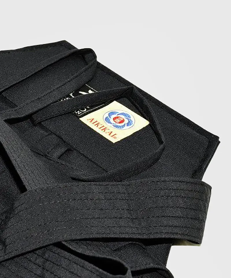 Hakama Seido "Keiko" Tetron Supérieur - Noir (Japon)