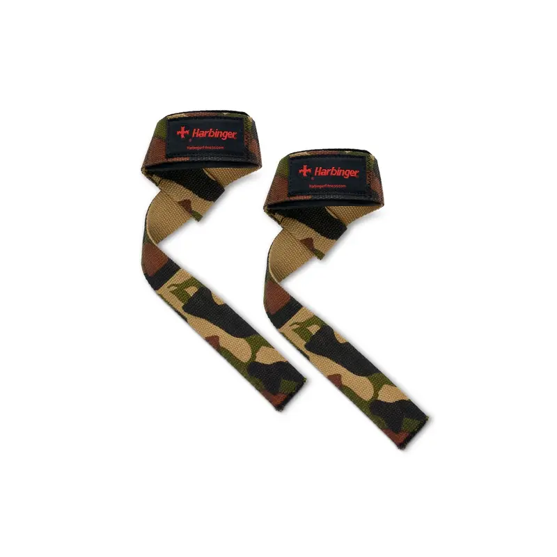 Harb Padded Cotton Lifting Straps Camo