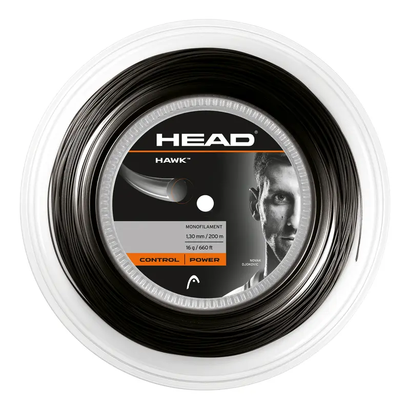 Hawk Bobine Cordage 200m-Noir