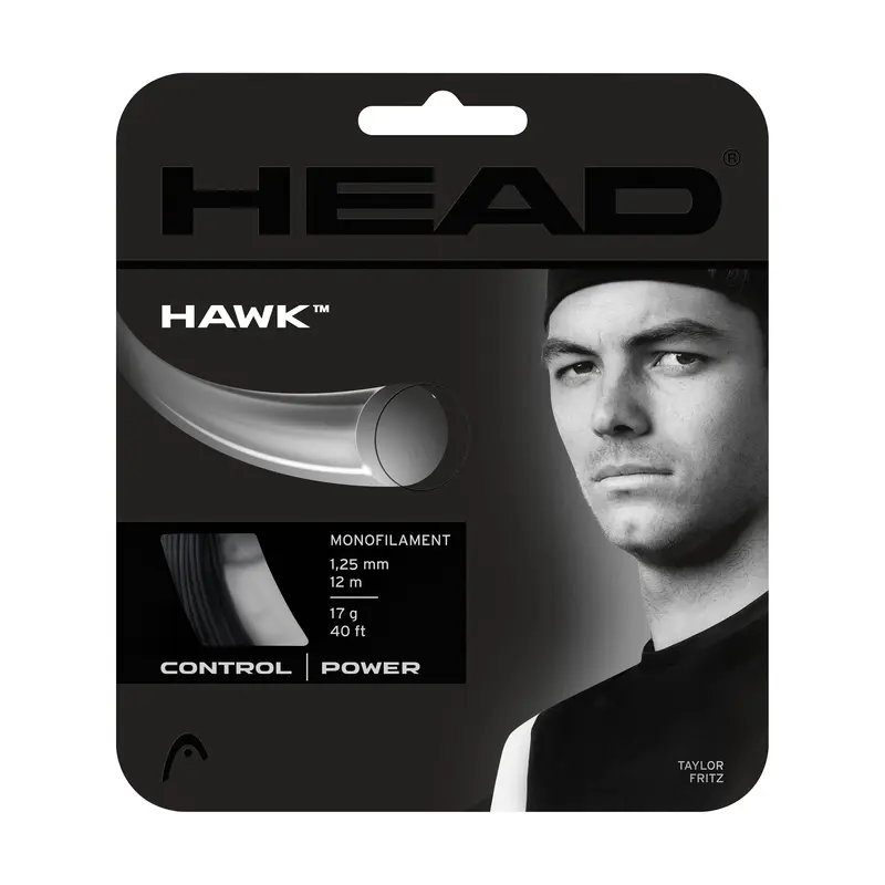 Hawk Cordage En Garniture 12m-Noir