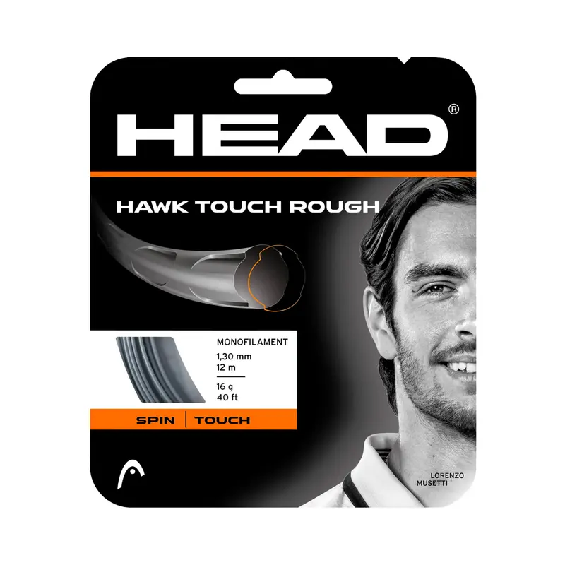 Hawk Touch Rough Cordage en garniture 12m - noir