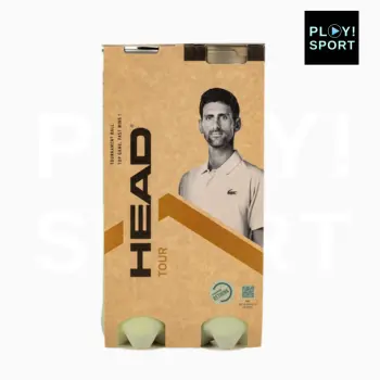 HEAD Pack de 2 Tubes de 4 Balles de Tennis TOUR all court