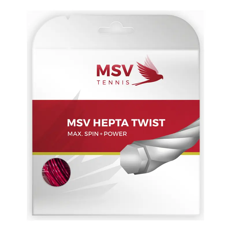 Hepta-Twist Cordage En Garniture 12m-Rouge