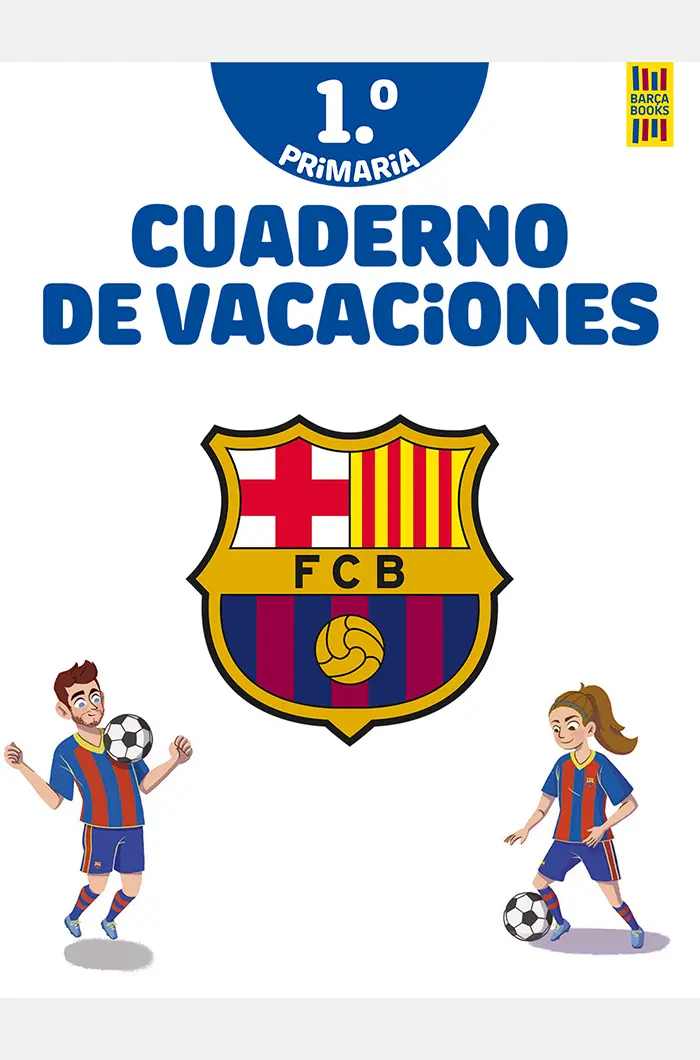 Holiday notebook 1st grade Barça - Spanish