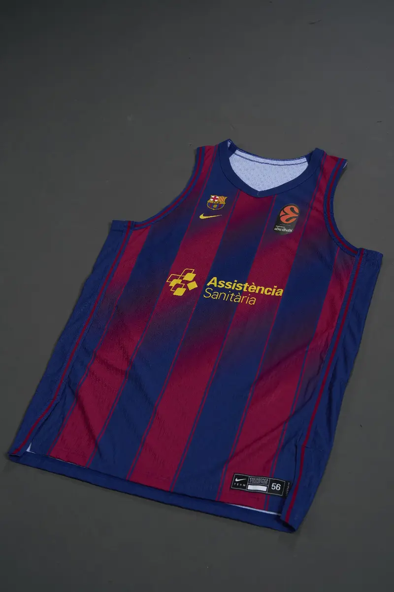Home basketball shirt FC Barcelona 25/26
