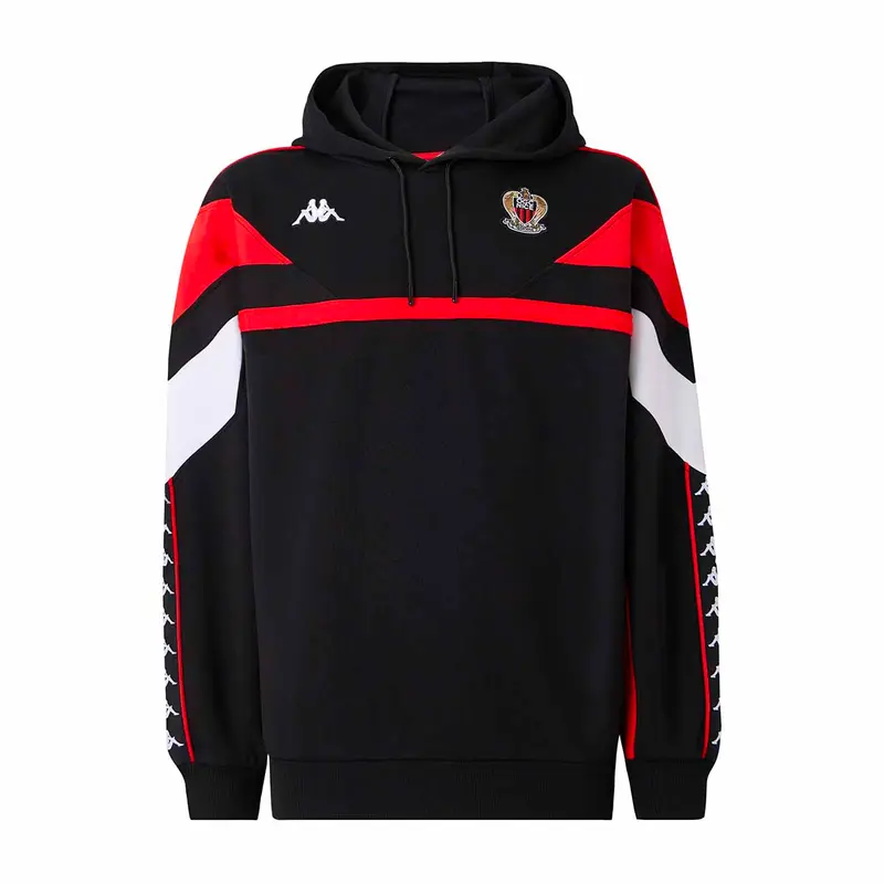 Hoodie 222 Banda Fligrood OGC Nice 25/26 Noir Homme