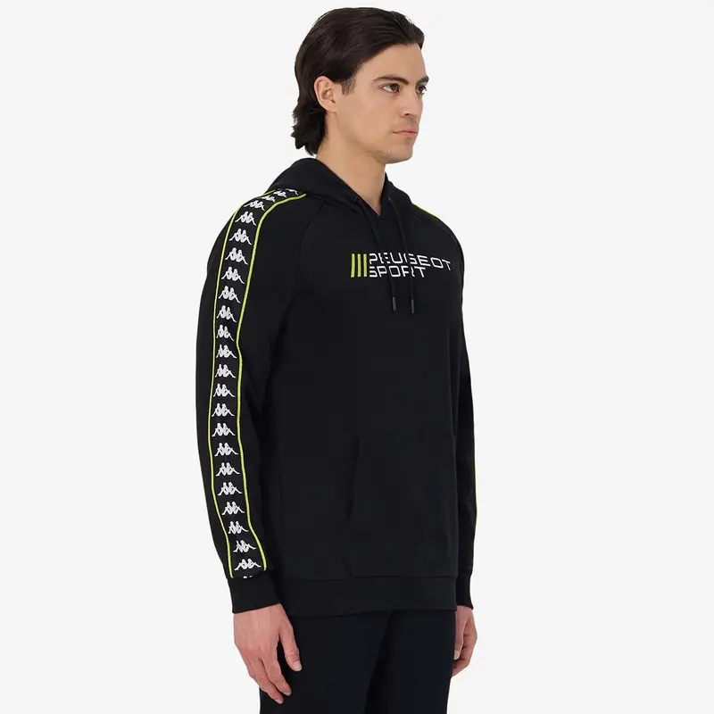Hoodie 222 Banda Tajas Peugeot Sport 2025 Noir Homme