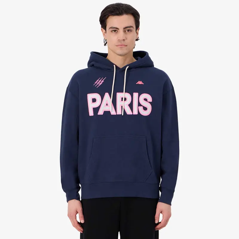 Hoodie Amable Stade Francais Paris 25/26 Bleu Homme