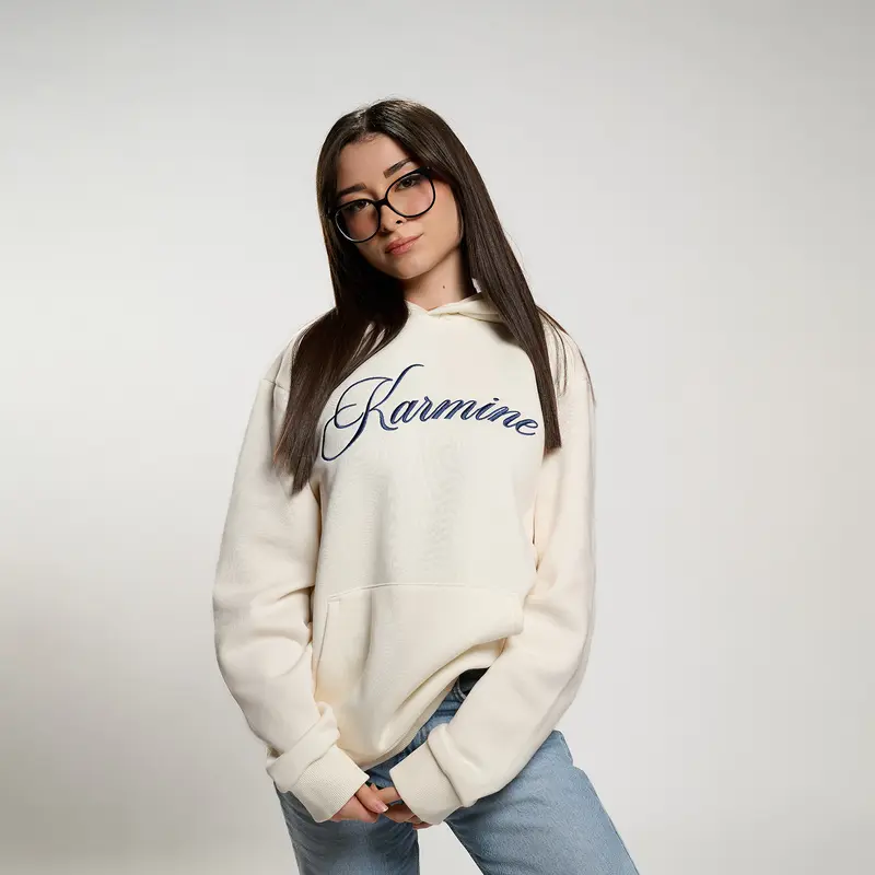 Hoodie Campus Beige
