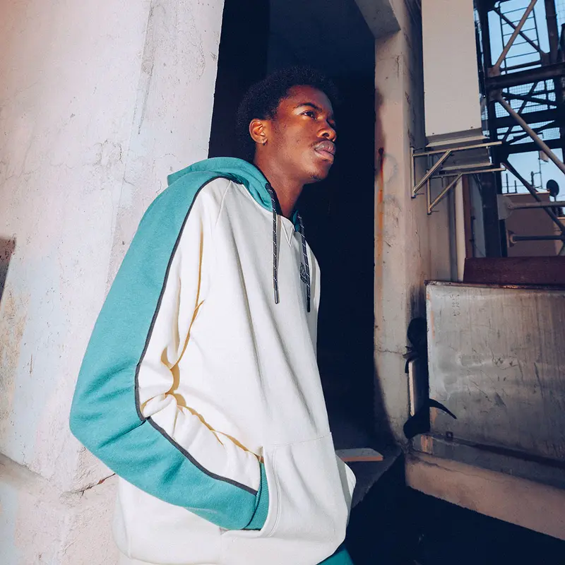 Hoodie Gippi Blanc Homme