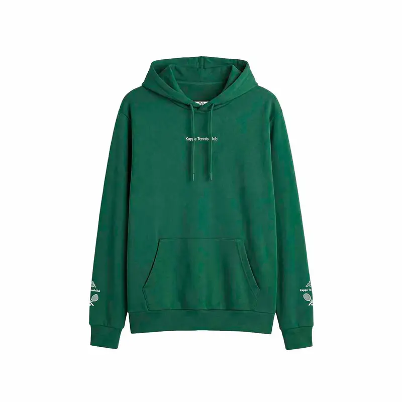 Hoodie Isol Vert Homme