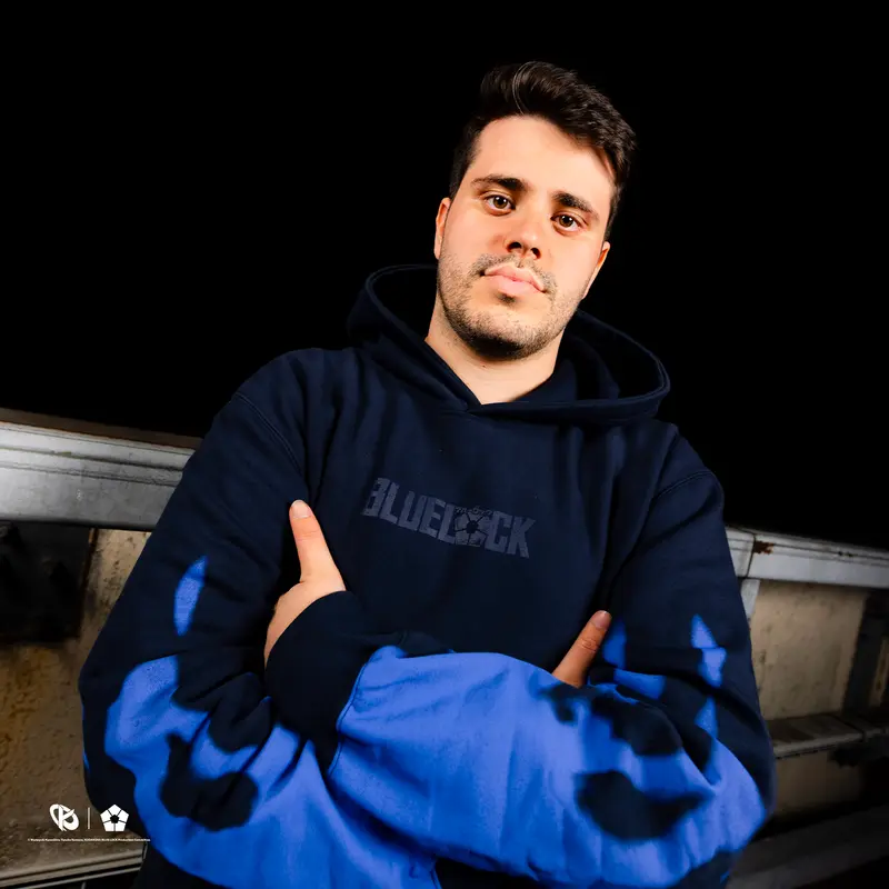 Hoodie Navy Karmine | Blue Lock