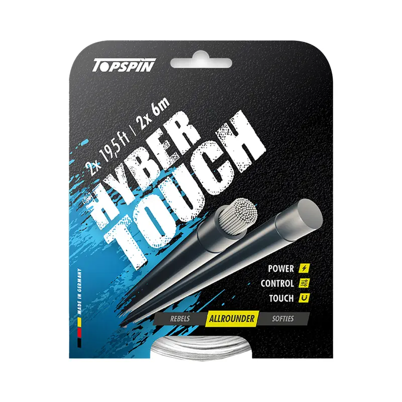 Hyber Touch 2 X 6m Cordage En Garniture-Blanc
