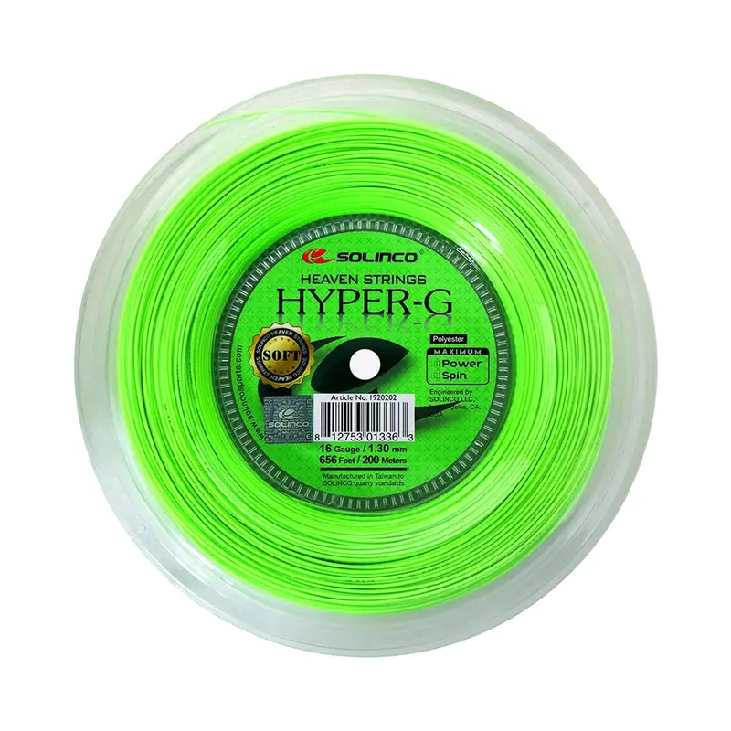 Hyper-G Soft Bobine Cordage 200m-Vert