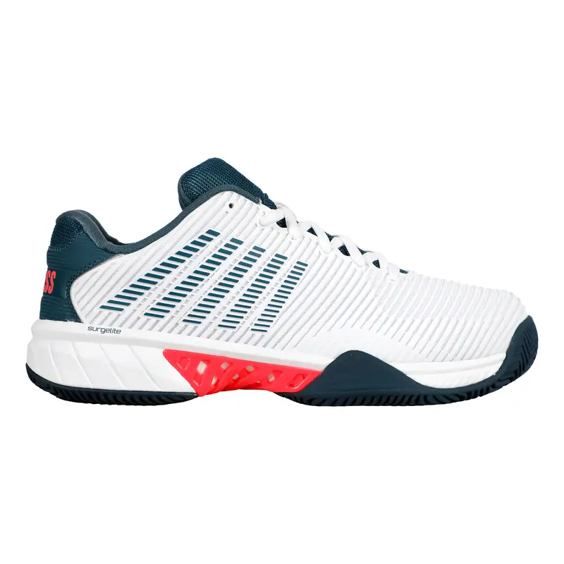 Hypercourt Express 2 Chaussure Terre Battue Hommes-Gris Clair,Bleu Foncé