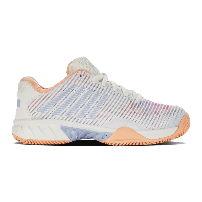 Hypercourt Express 2 CLAY Chaussure Terre Battue Femmes-Blanc,Abricot