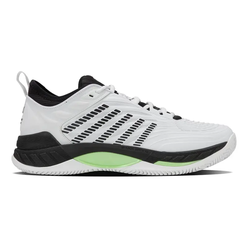 Hypercourt Supreme 2 Chaussure Terre Battue Hommes-Blanc,Vert