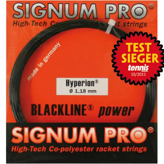 Hyperion Cordage En Garniture 12m-Noir