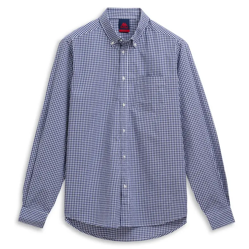 IDALGO - Shirts - Button Down - Man - White-Blue check