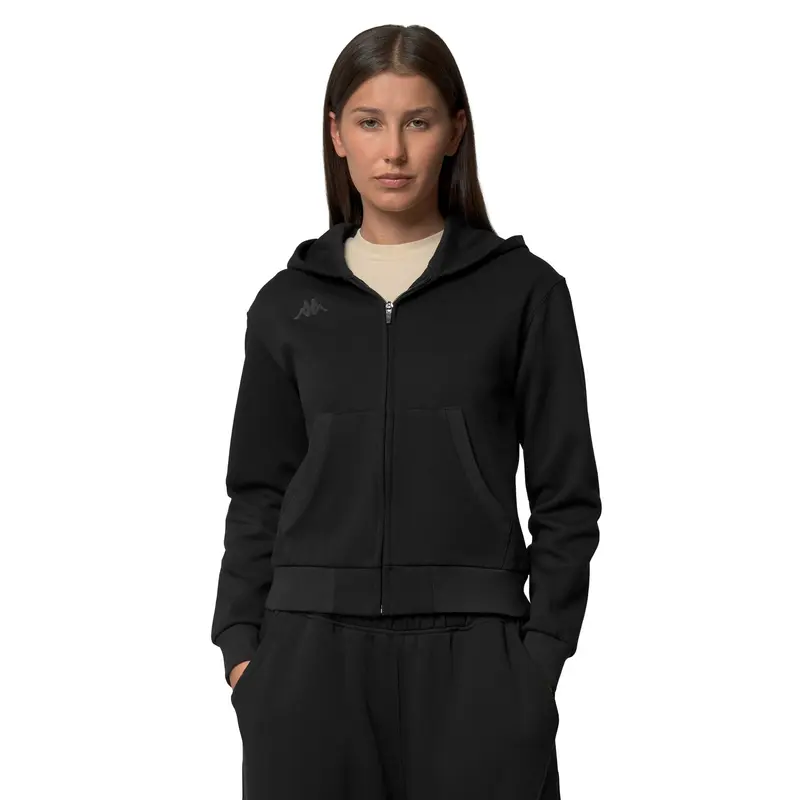 IESTER - Fleece - Hoodie Full Zip - Woman - Black