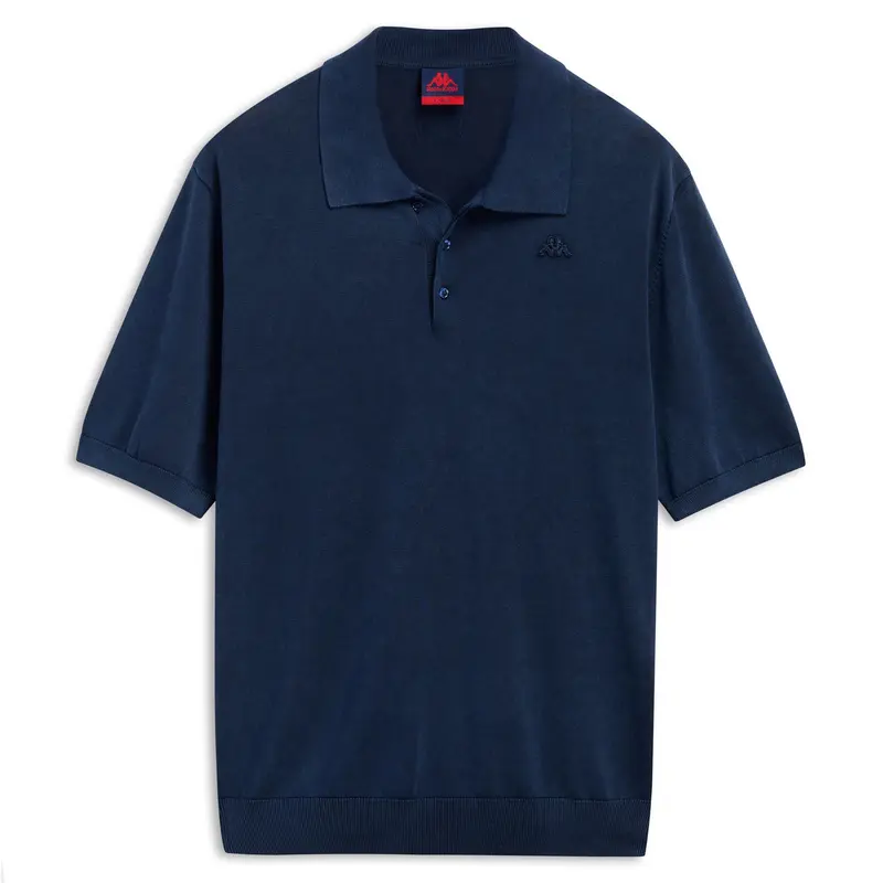 IKIN - Knitwear - Polo - Man - Blue Iris