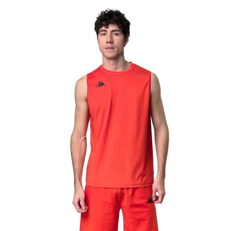 ILEO - Active Jerseys - Tank - Man - Orange Dk
