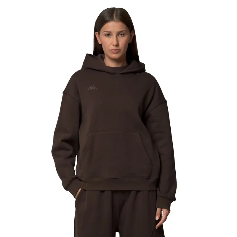 INOVA - Fleece - Hoodie - Woman - Brown Martini