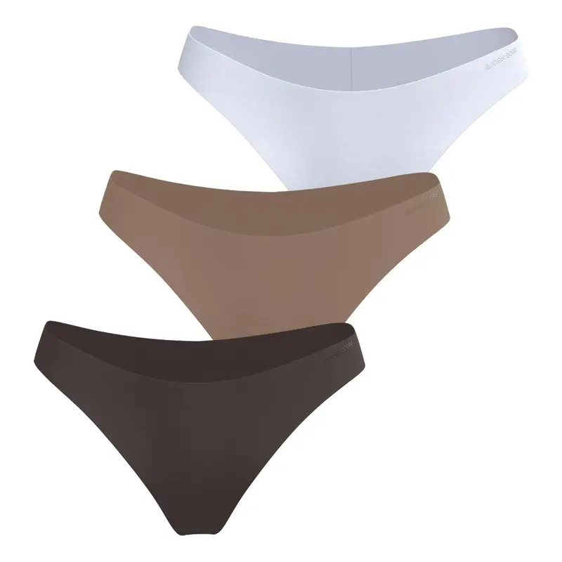 Invisible Slip Pack De 3 Femmes-Multicouleur