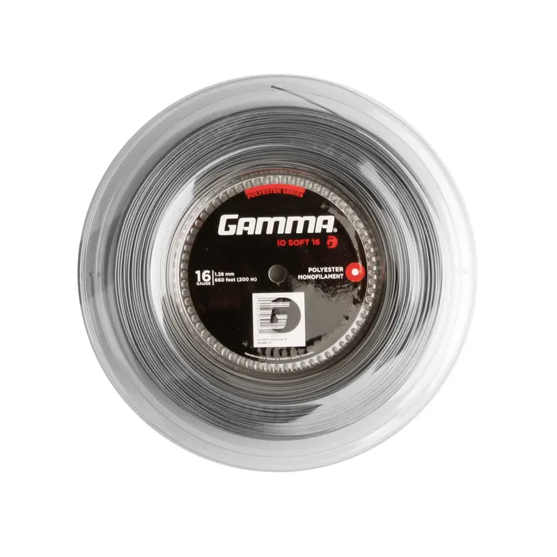 IO Soft Charcoal Bobine Cordage 200m-Gris