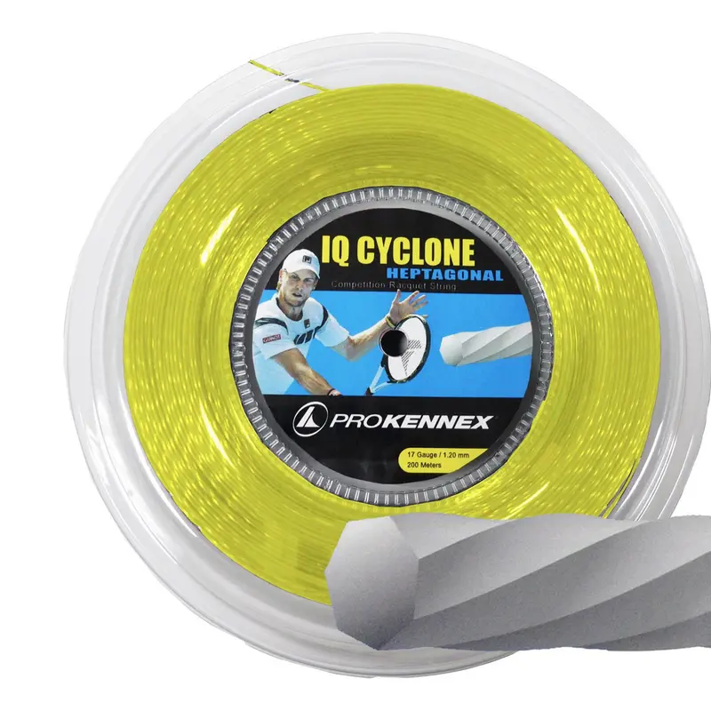 IQ Cyclone Bobine Cordage 200m-Jaune
