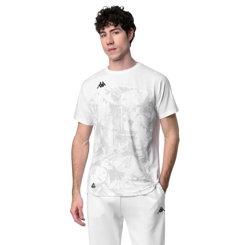 IVONU PRO - Active Jerseys - Shirt - Man - White-Grey Lunar