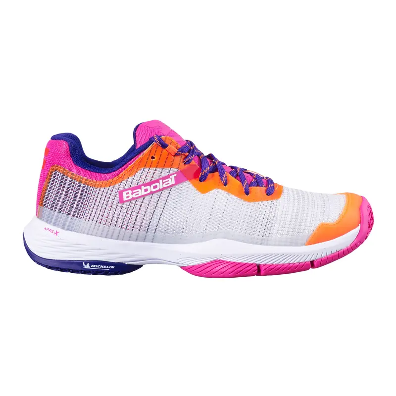 Jet Ritma Chaussures Padel Femmes-Blanc,Multicouleur