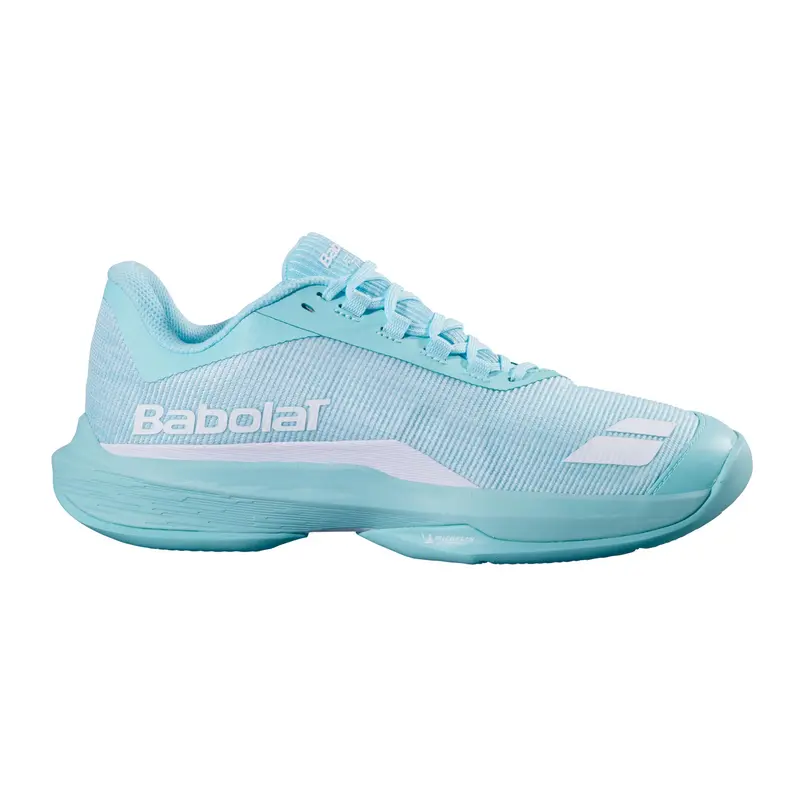 JET TERE 2 CLY Chaussure terre battue Femmes-turquoise, blanc