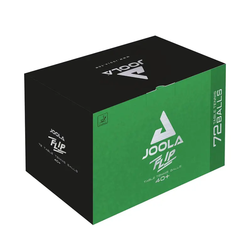 JOOLA Balle de tennis de table Flip 40+ blanche – pack de 72