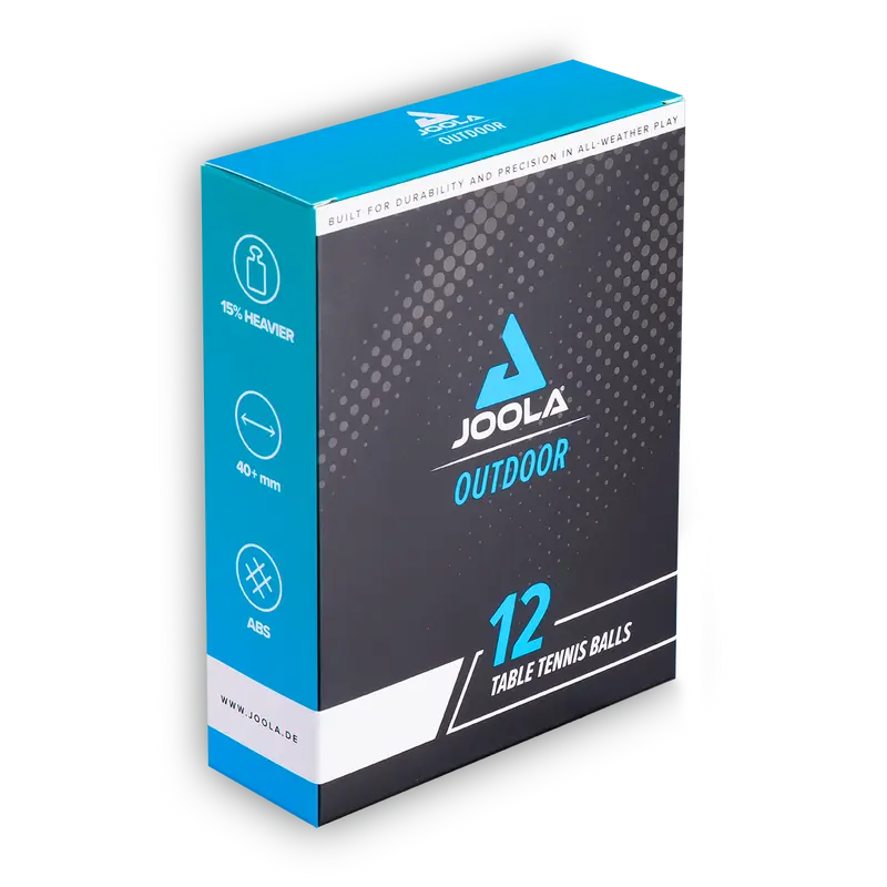 JOOLA Balle de tennis de table Outdoor – Pack de 12
