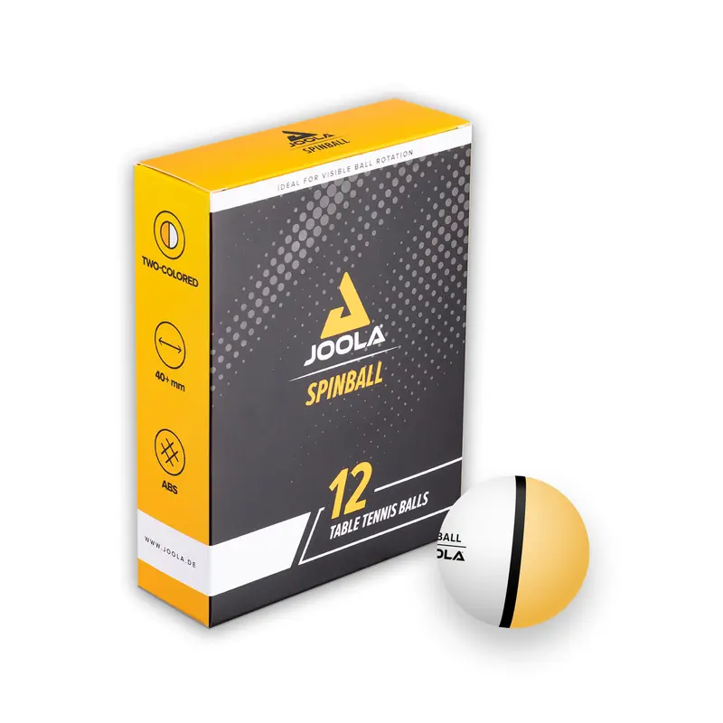 JOOLA Balle de tennis de table Spinball – Pack de 12