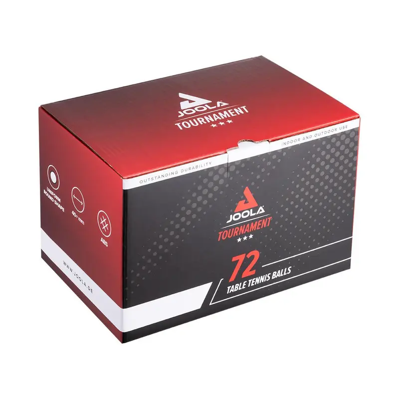 JOOLA Balle de Tennis de Table Tournament*** 40+ Pack de 72