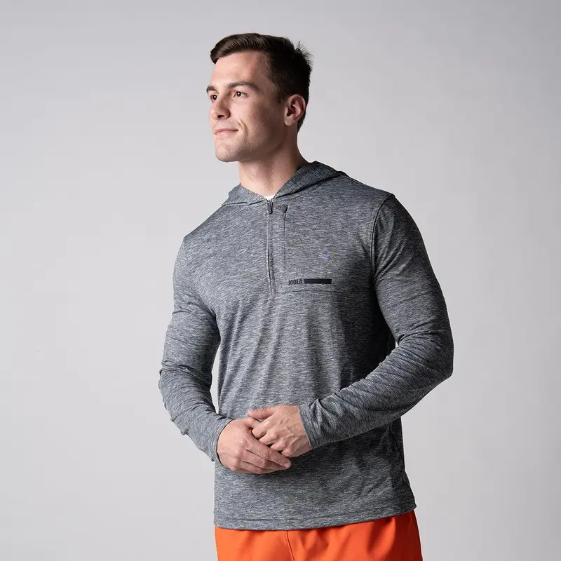 JOOLA Hoodie à demi‑zip pour homme