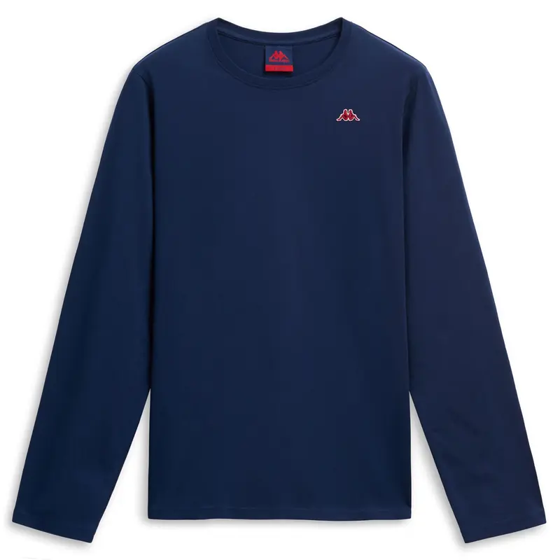 JUDE - T-Shirts & Top - T-Shirt - Man - Blue Iris-Red Pomegranate