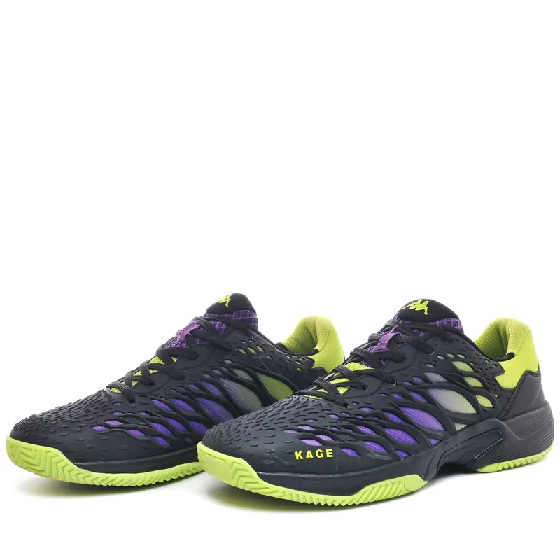 KAGE 2 - Sport Shoes - Low Cut - Unisex - Green Lime Punch-Violet Indigo