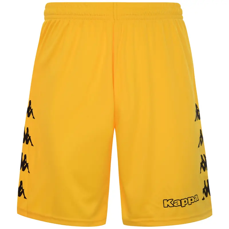 KAPPA4FOOTBALL CURCHET - Shorts - Sport Shorts - Man - Yellow-Yellow Chrome