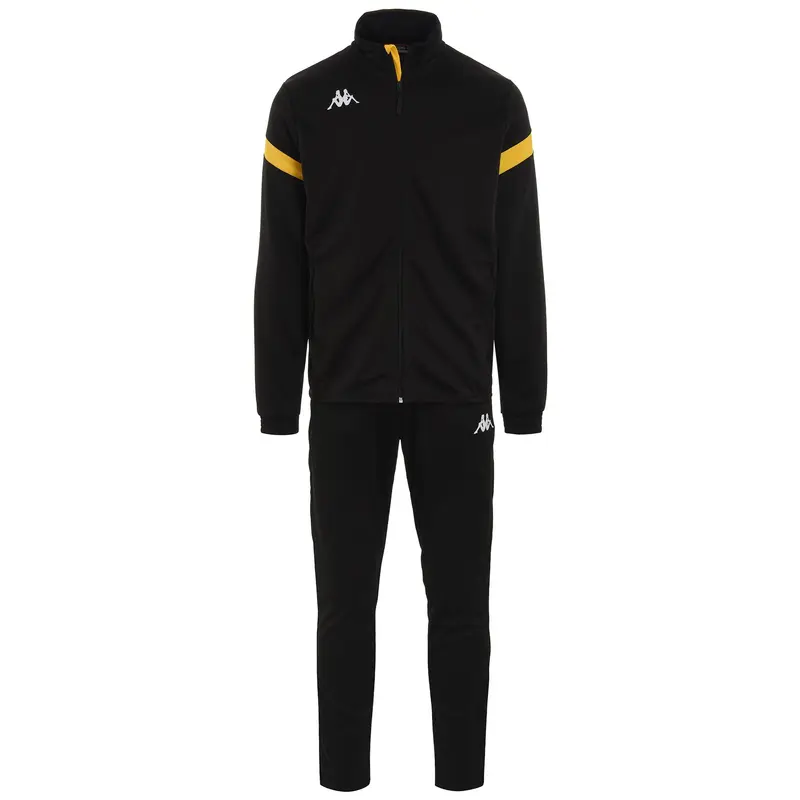 KAPPA4FOOTBALL DALCITO - Sport Suits - Tracksuit - Man - Black-Yellow