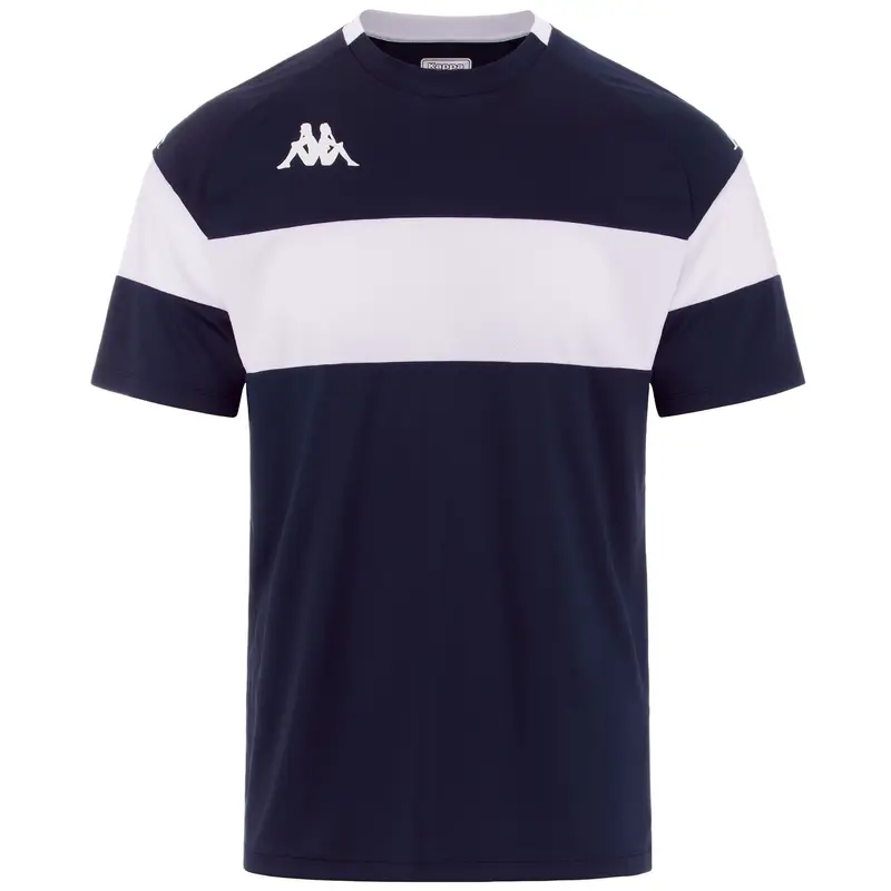 KAPPA4FOOTBALL DARETO - Active Jerseys - Shirt - Man - Blue Marine-White