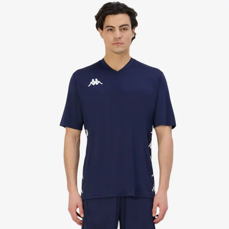 KAPPA4FOOTBALL DASTOLO - Active Jerseys - Shirt - Man - Blue Marine