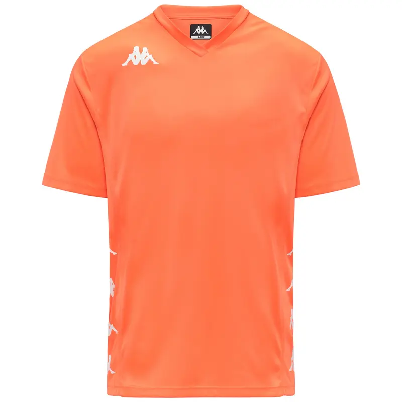 KAPPA4FOOTBALL DASTOLO - Active Jerseys - Shirt - Man - Orange Flame