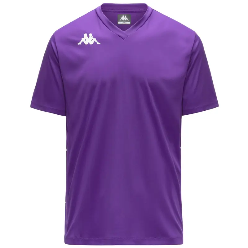 KAPPA4FOOTBALL DASTOLO - Active Jerseys - Shirt - Man - Violet Indigo