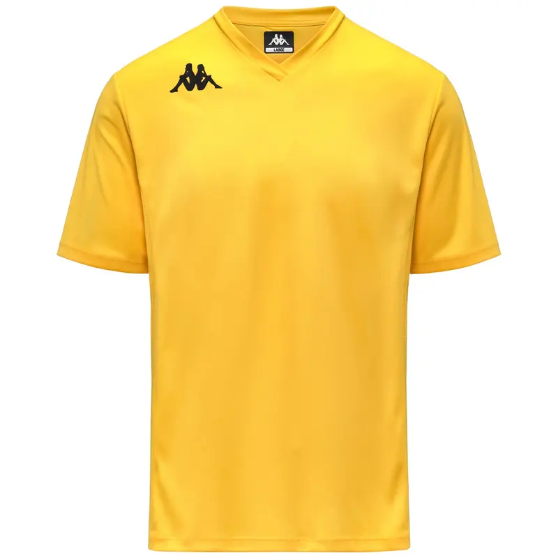 KAPPA4FOOTBALL DASTOLO - Active Jerseys - Shirt - Man - Yellow Dandelion